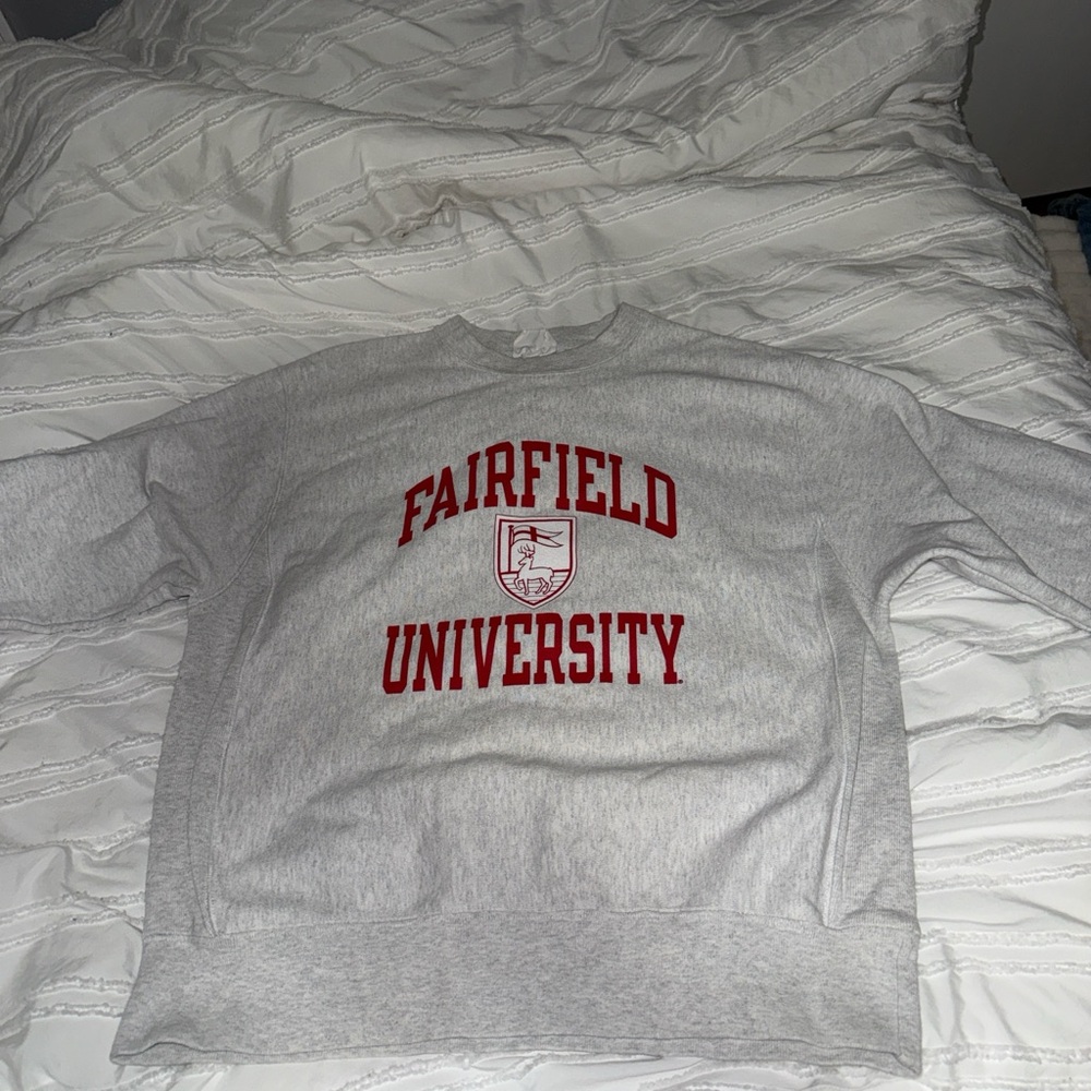 Champion Gray Reverse Weave Sweatshirt